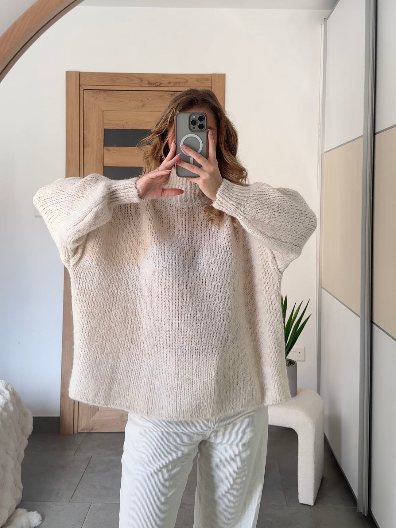 PULL NINA - BEIGE