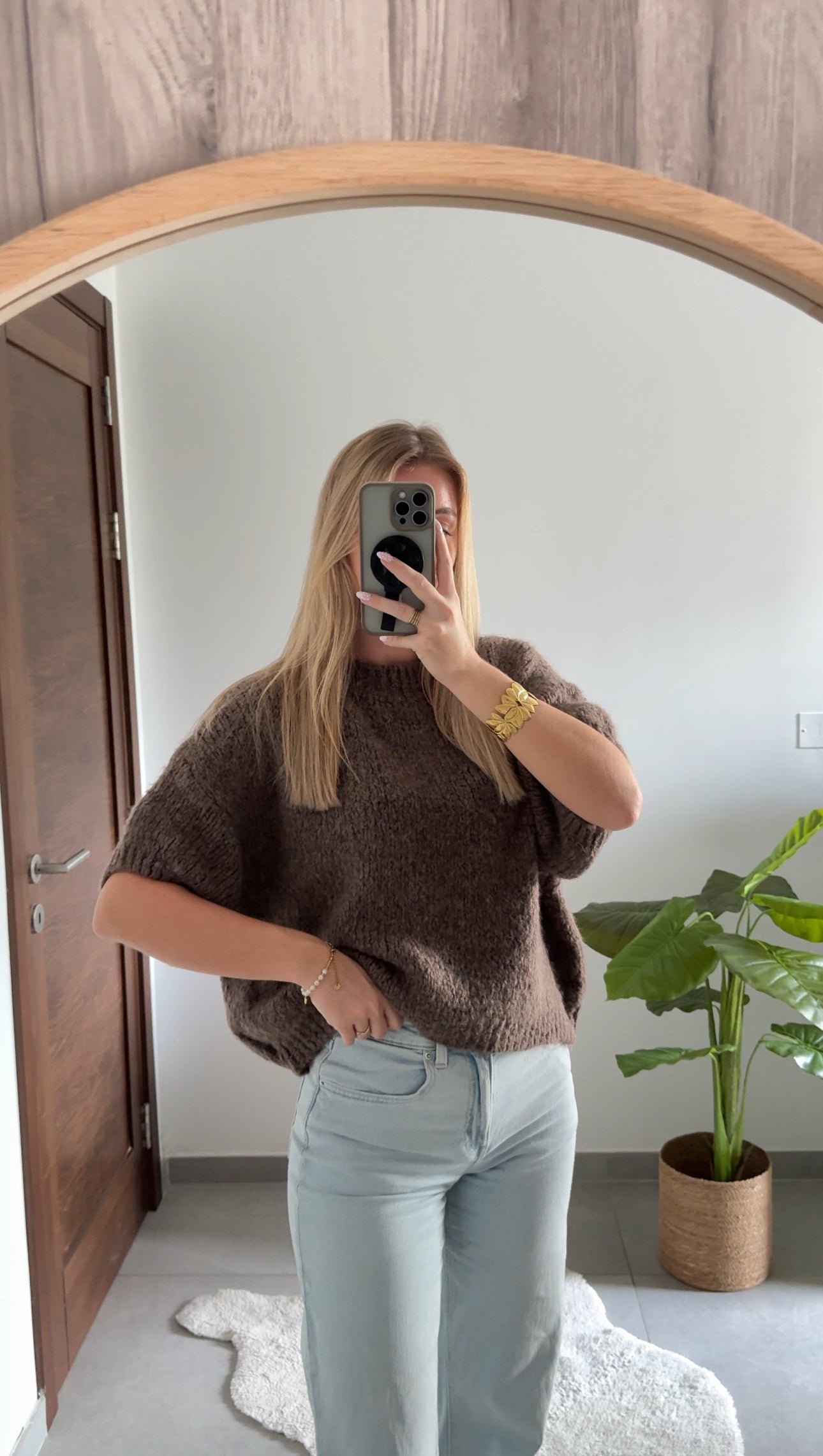 PULL LOUISON - CHOCOLAT
