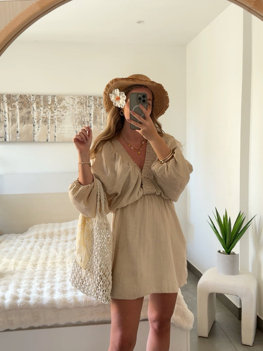 ROBE ALYA GAZE DE COTON