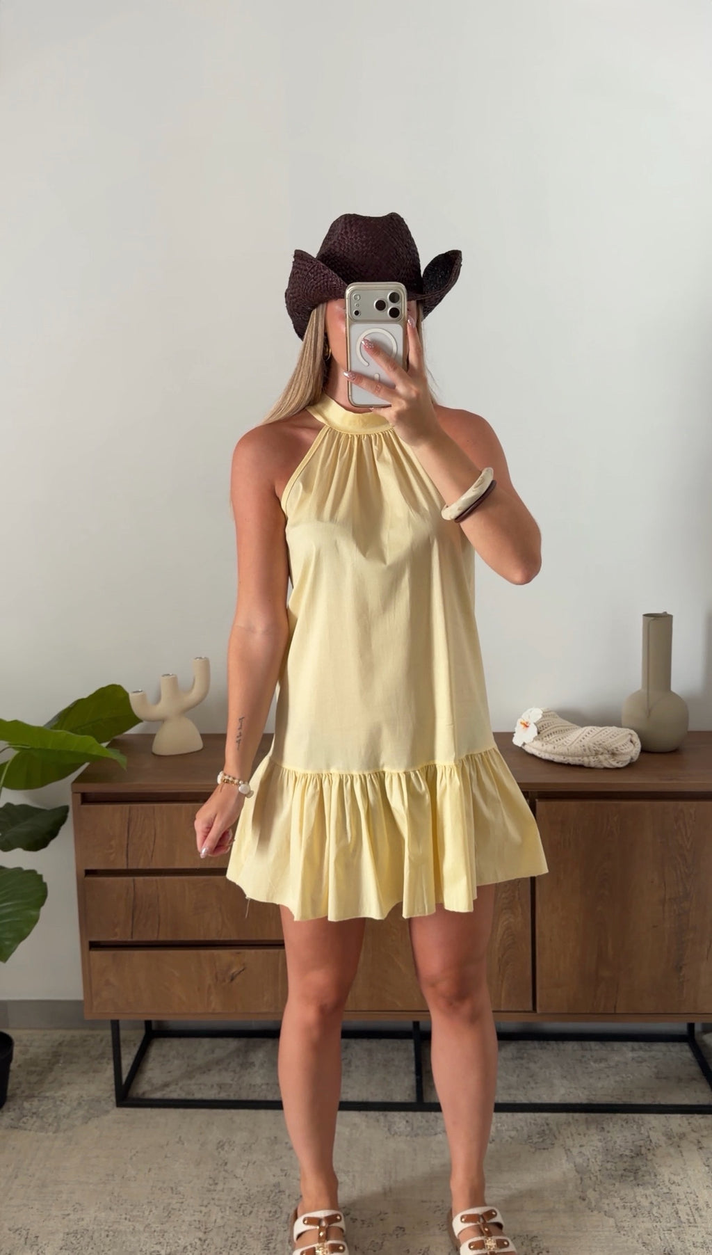 GIOIA DRESS - YELLOW