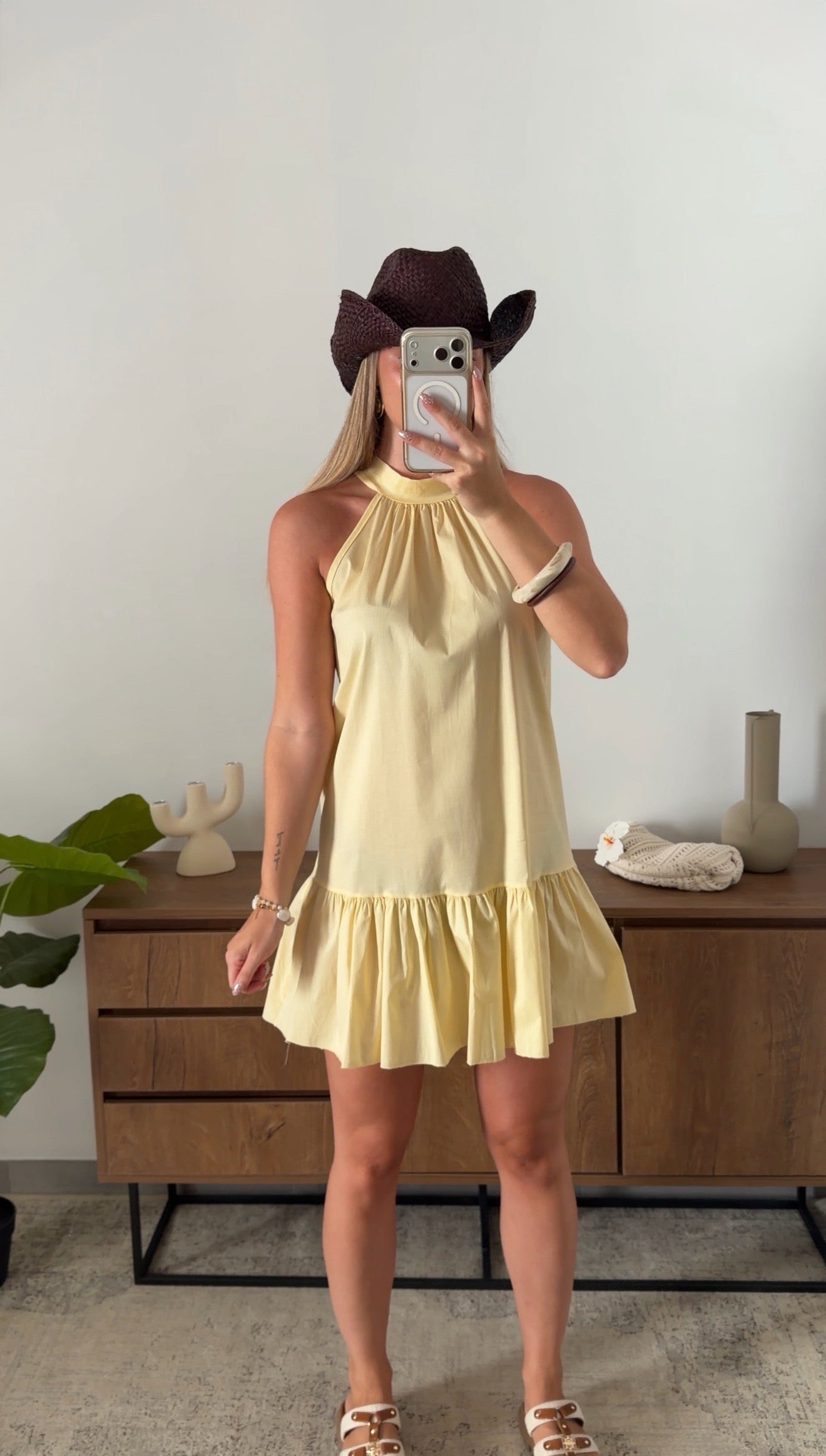 GIOIA DRESS - YELLOW