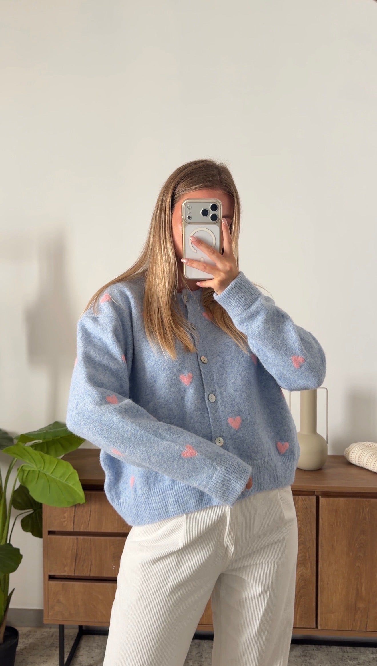LOVE CARDIGAN – BLUE