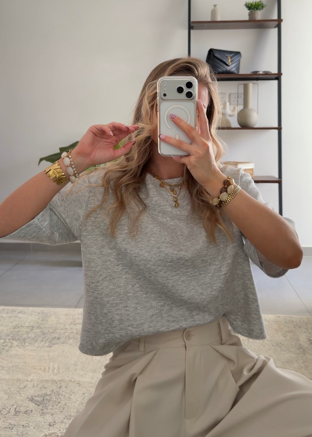 GABY T-SHIRT - GREY