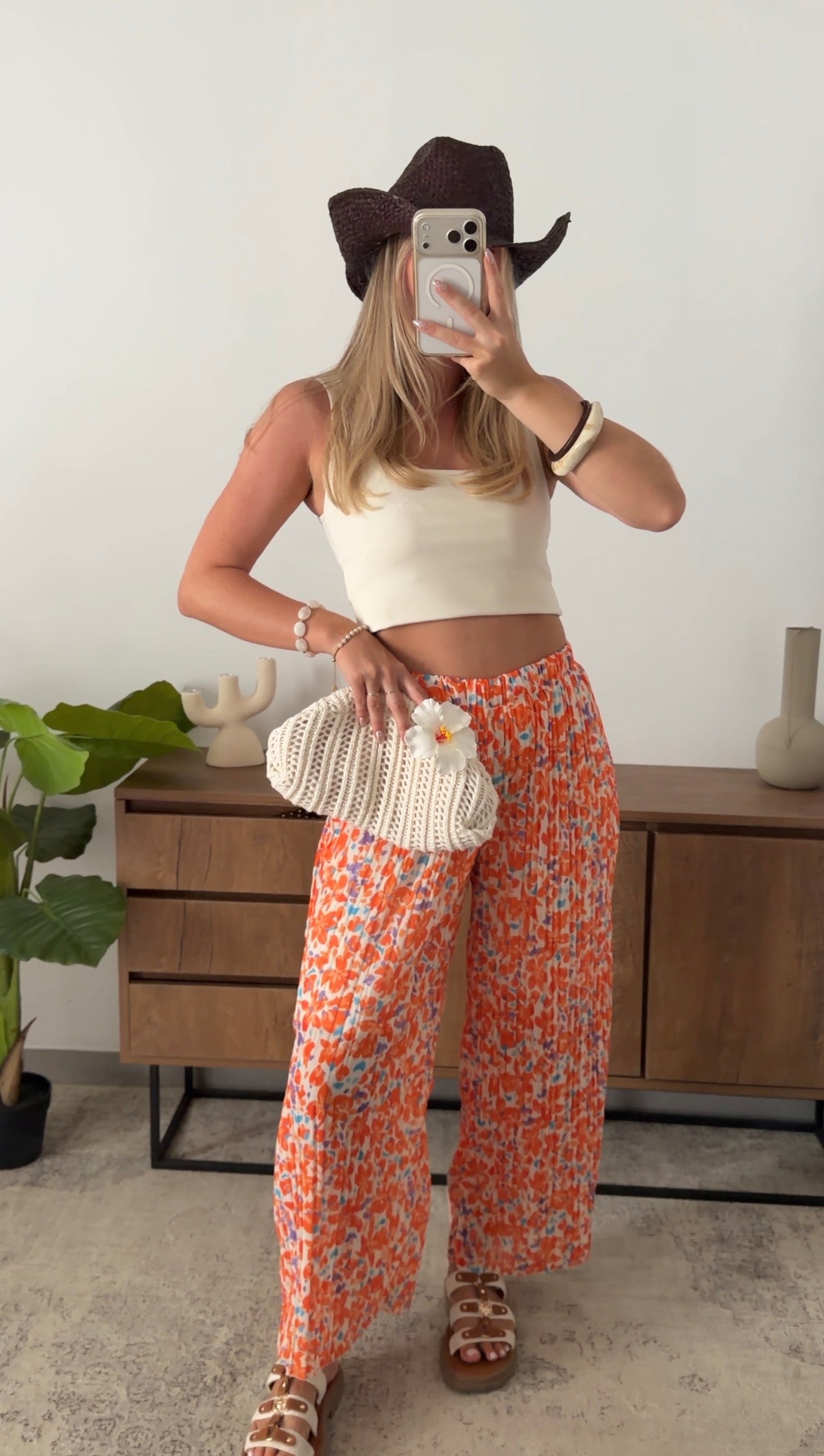 LOLA PANTS - FLORAL PRINT