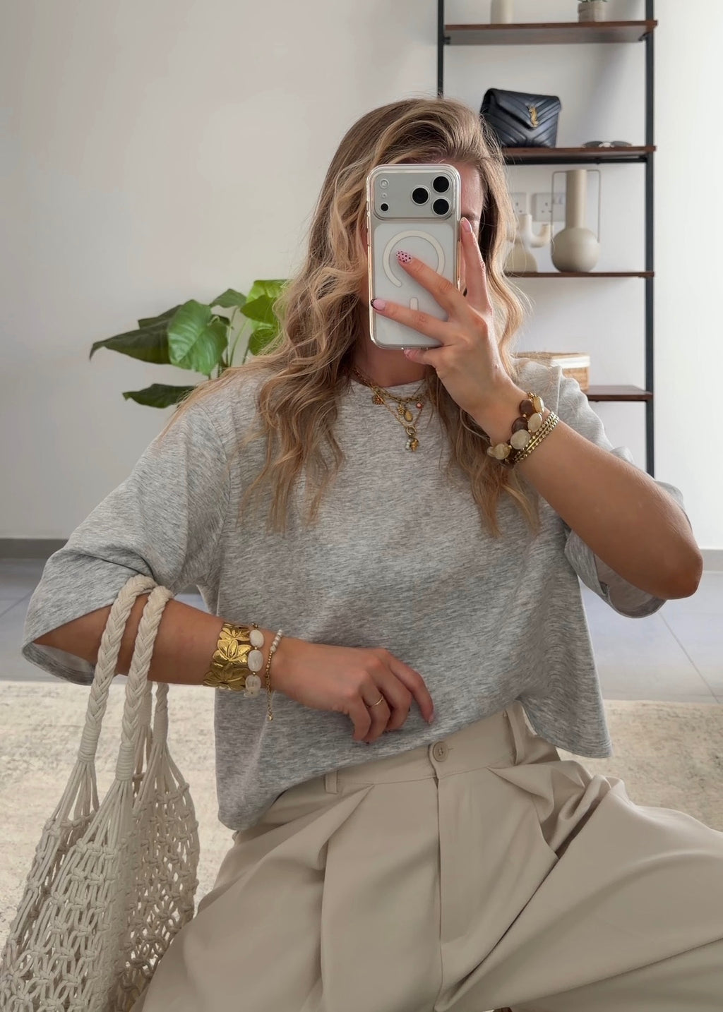 GABY T-SHIRT - GREY
