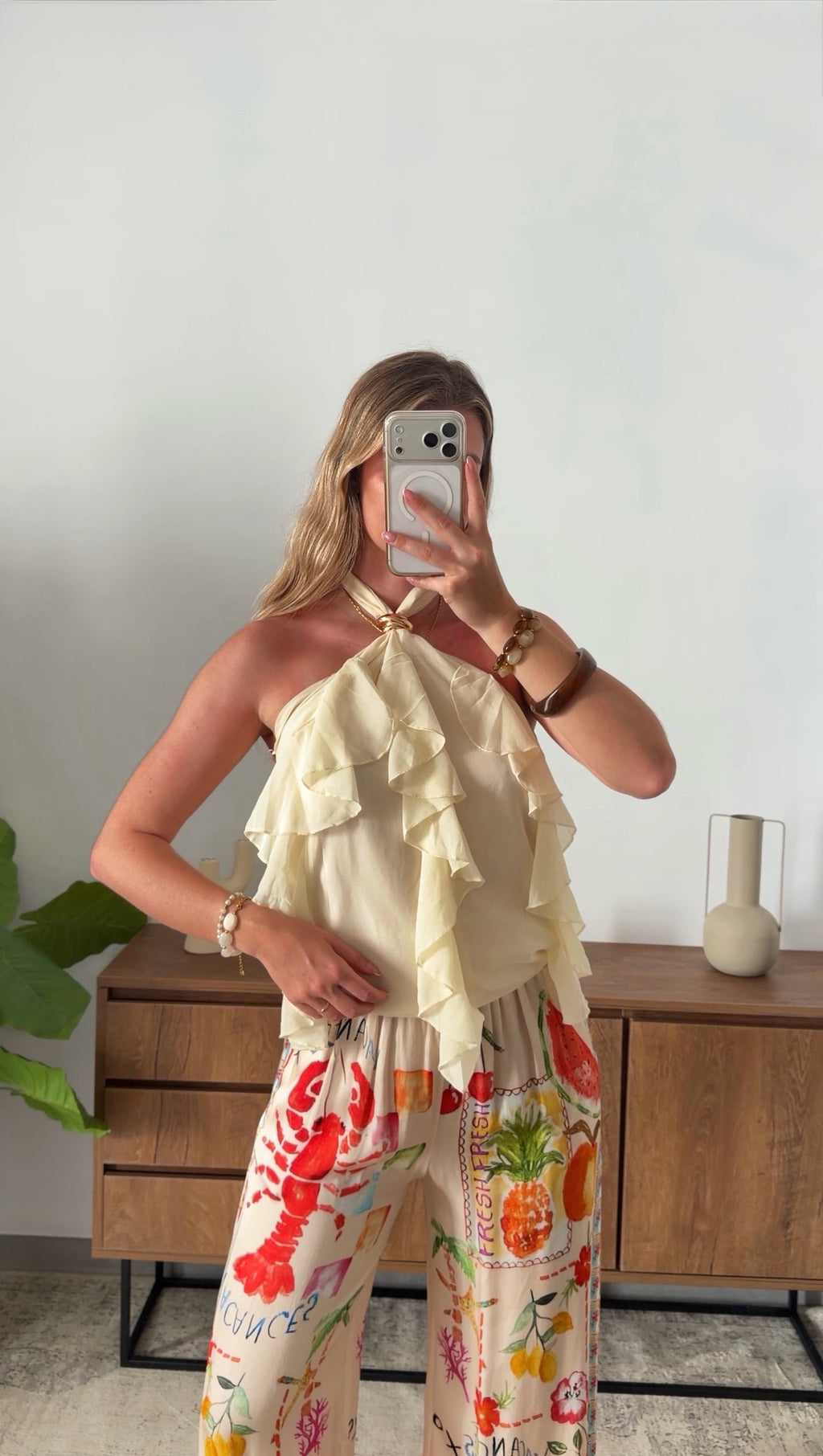 TOP ANTONELLA - BUTTER YELLOW