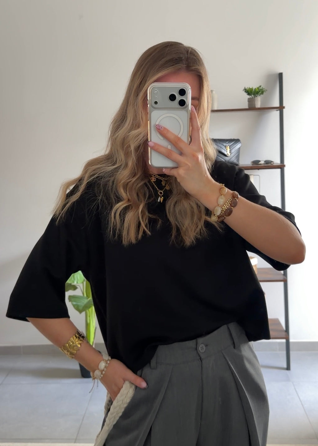 GABY T-SHIRT - BLACK