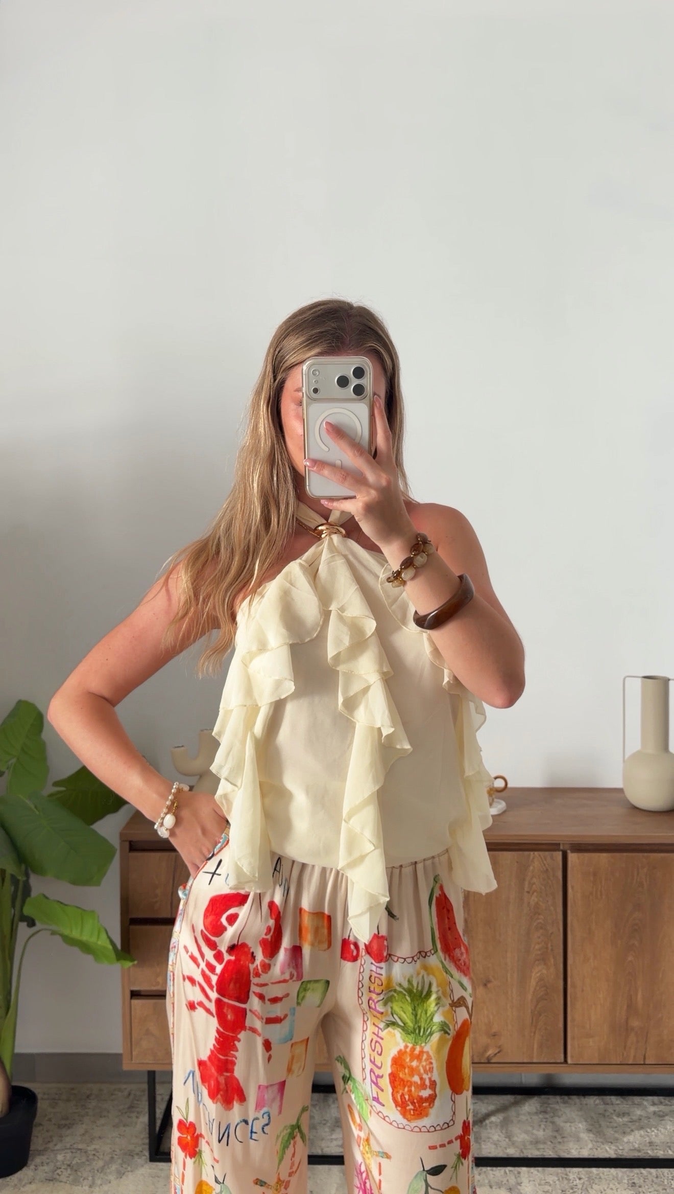 TOP ANTONELLA - BUTTER YELLOW