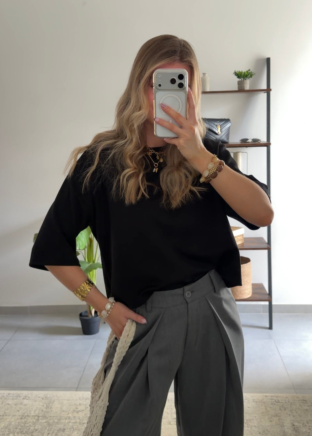 GABY T-SHIRT - BLACK