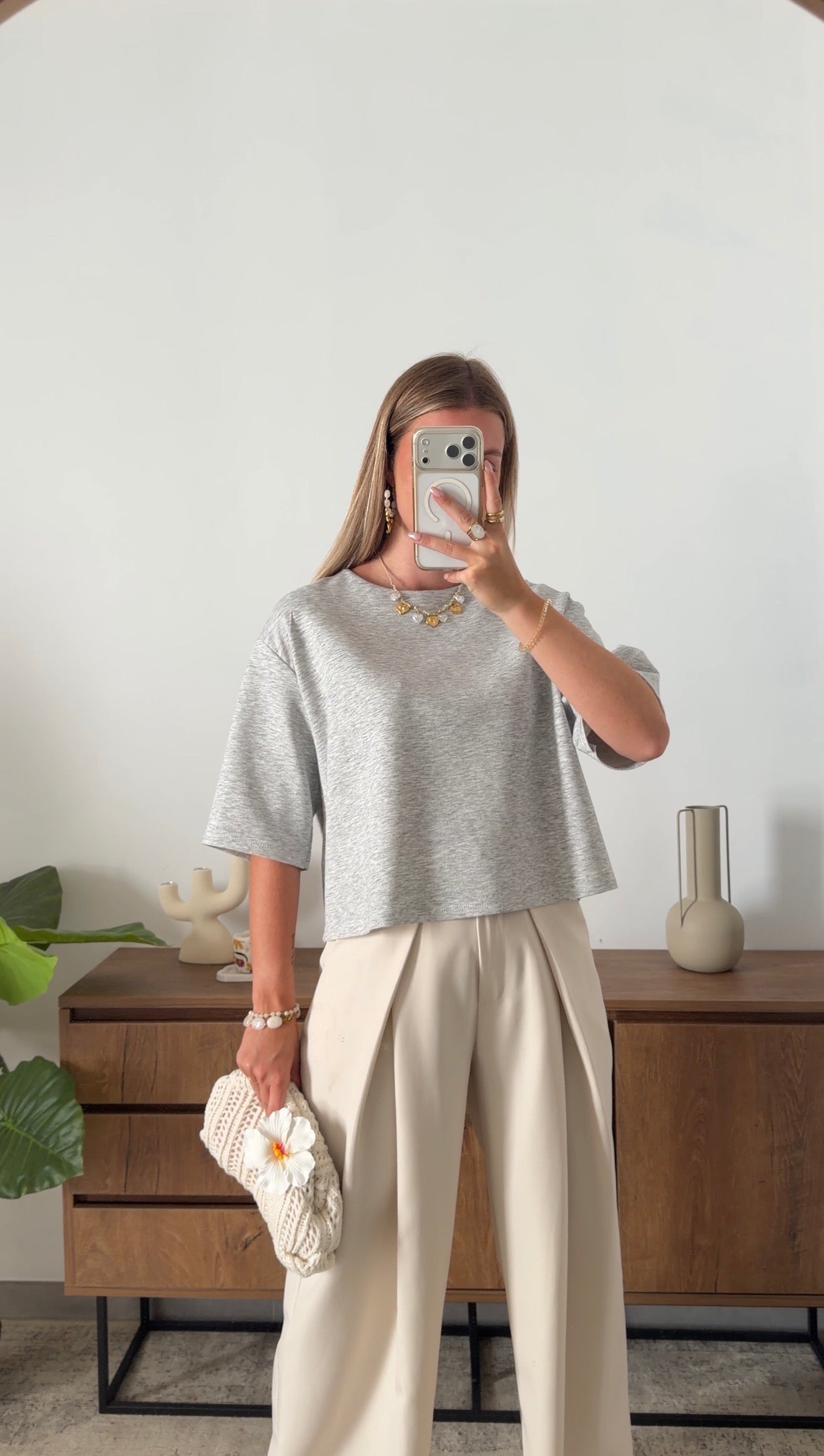 TEE-SHIRT GABY – GRIS