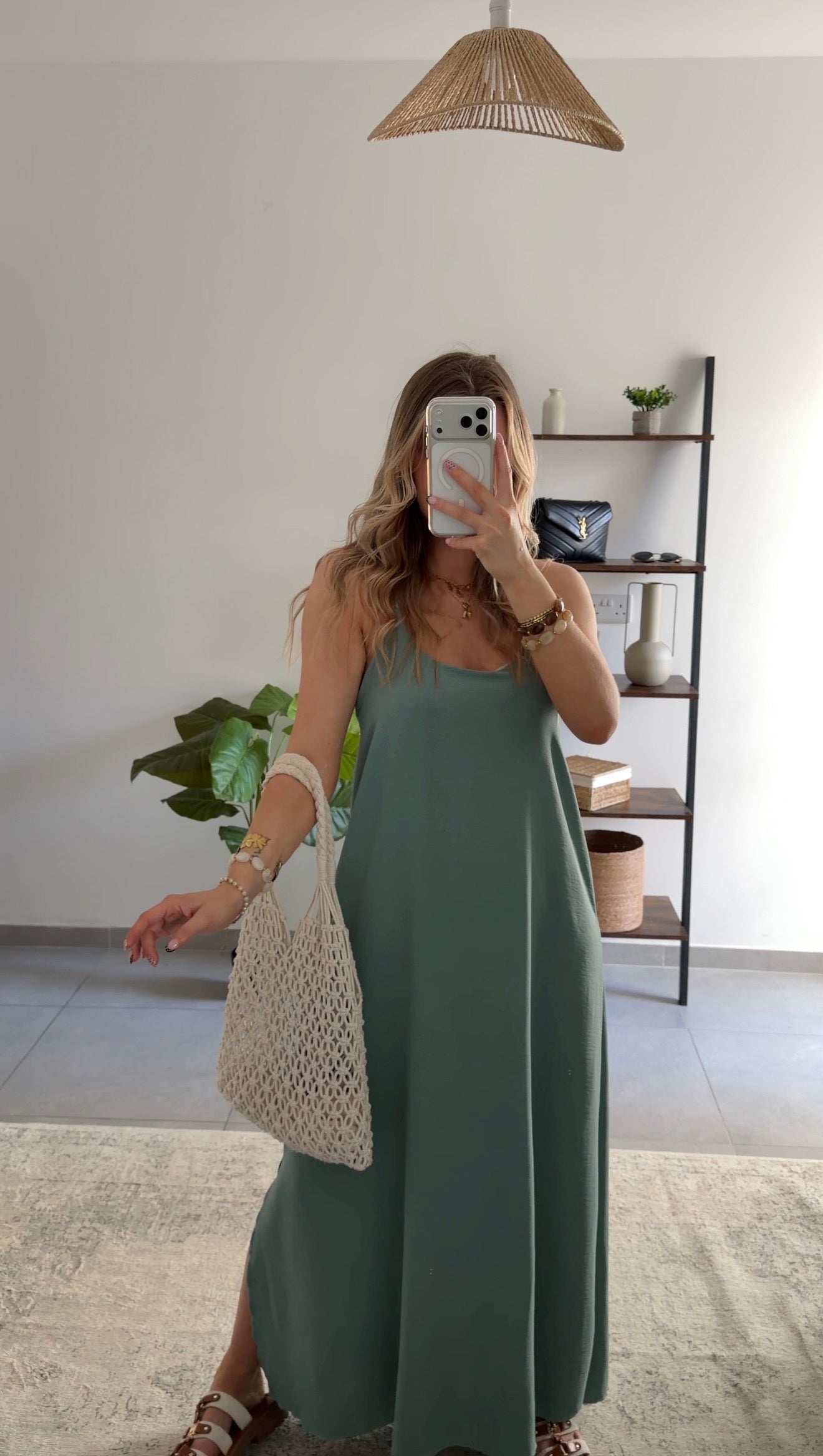 ALINE DRESS - TURQUOISE