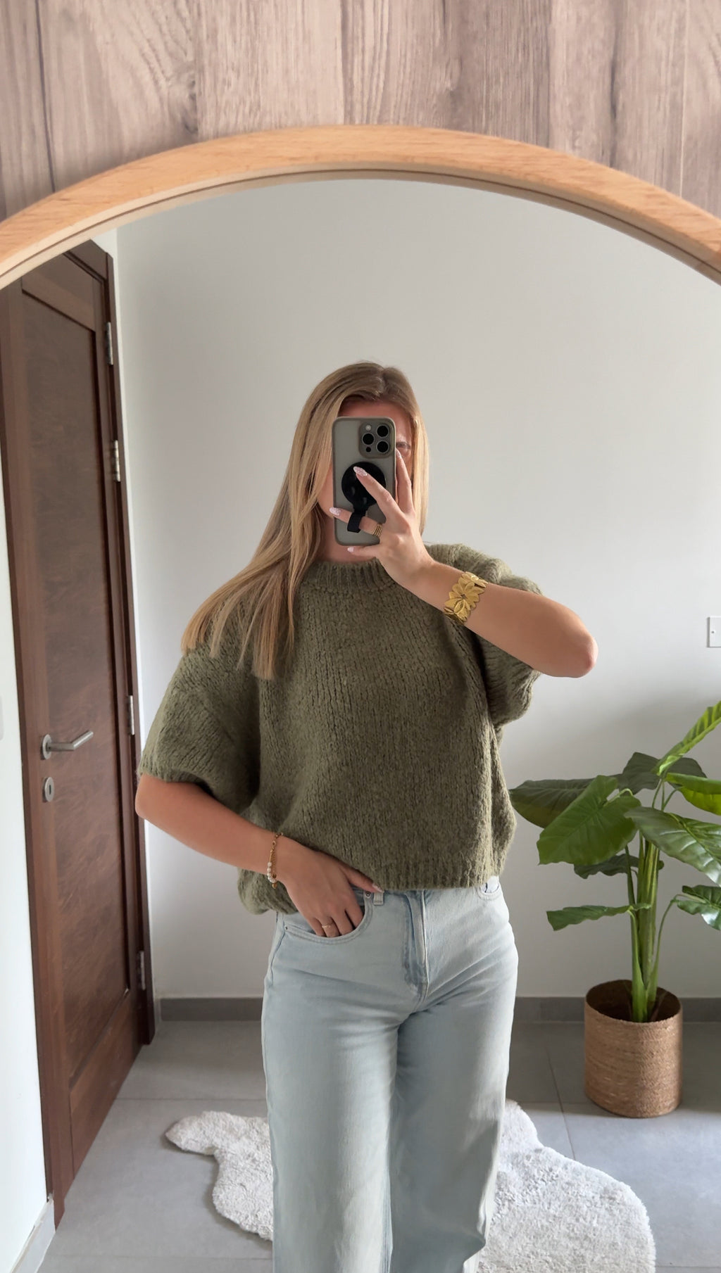 PULL LOUISON - KAKI