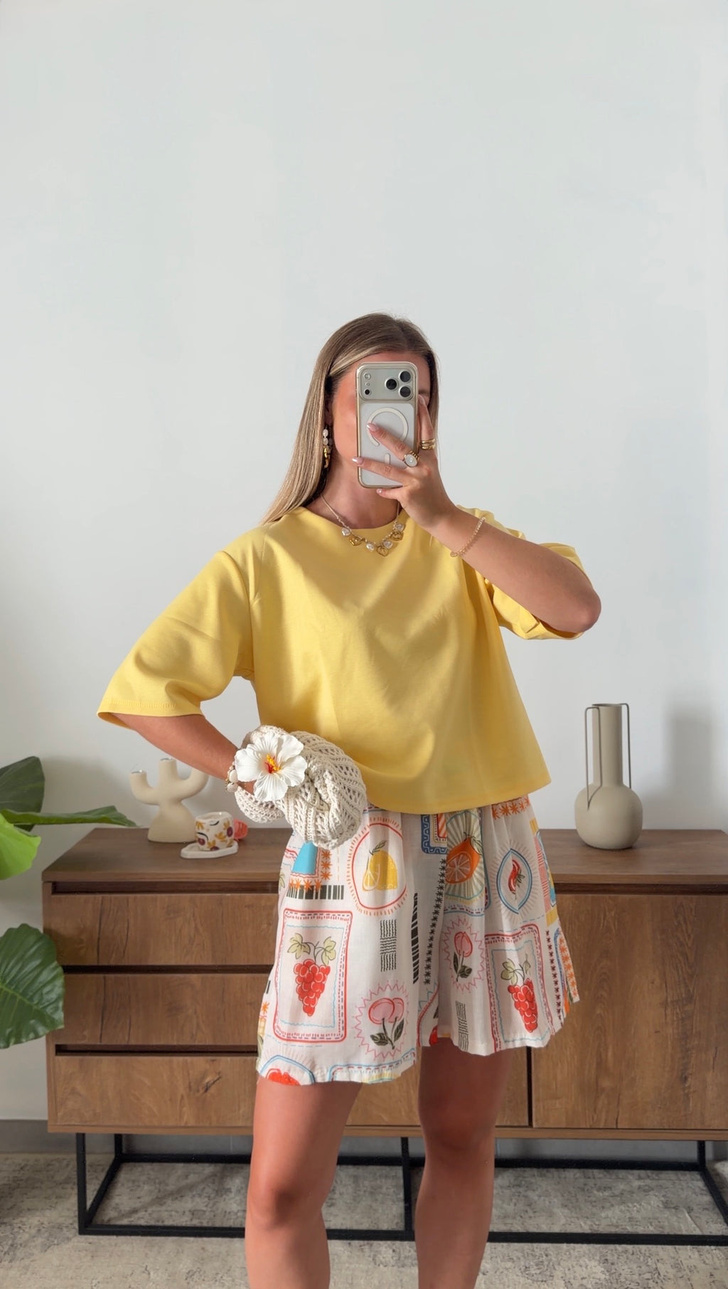 GABY T-SHIRT – YELLOW