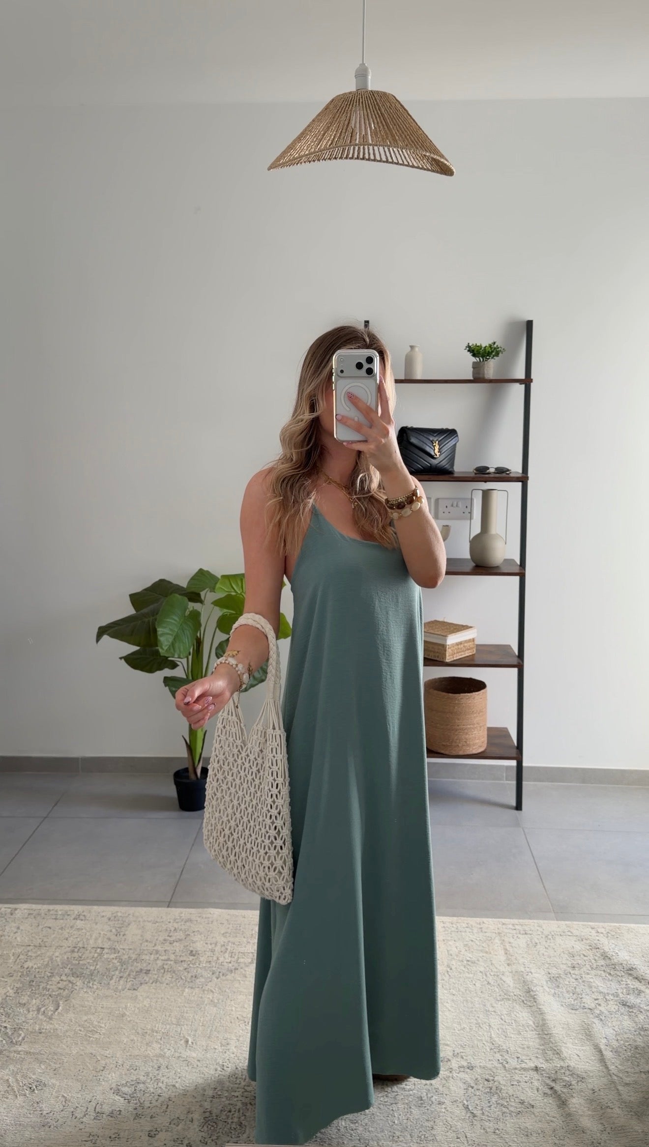 ALINE DRESS - TURQUOISE