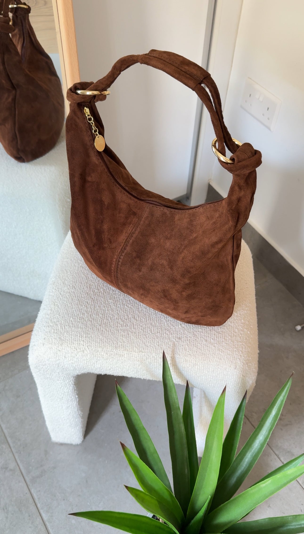 SAC 100% CUIR - MARRON