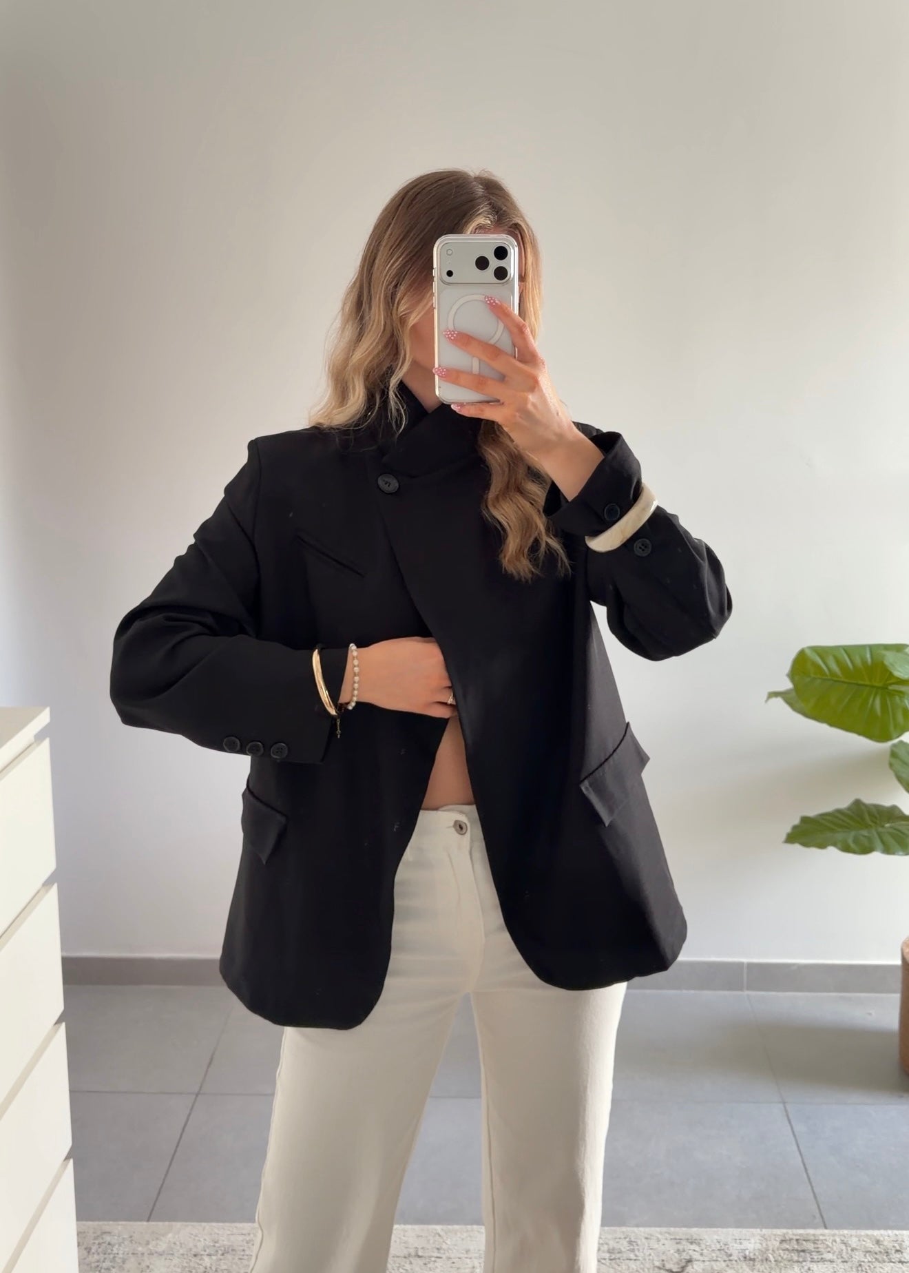 BLAZER ADRIA - NOIR