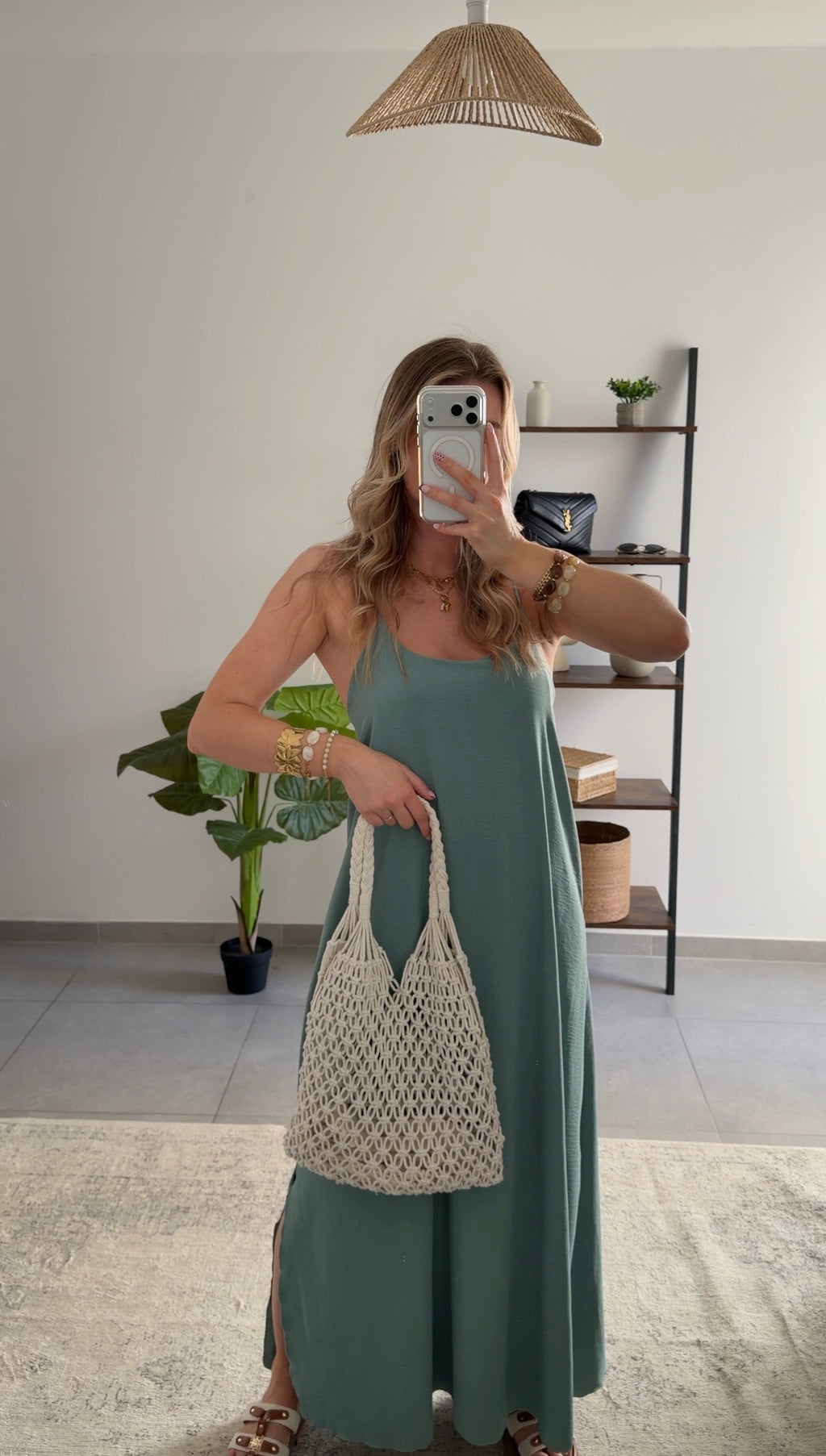 ALINE DRESS - TURQUOISE