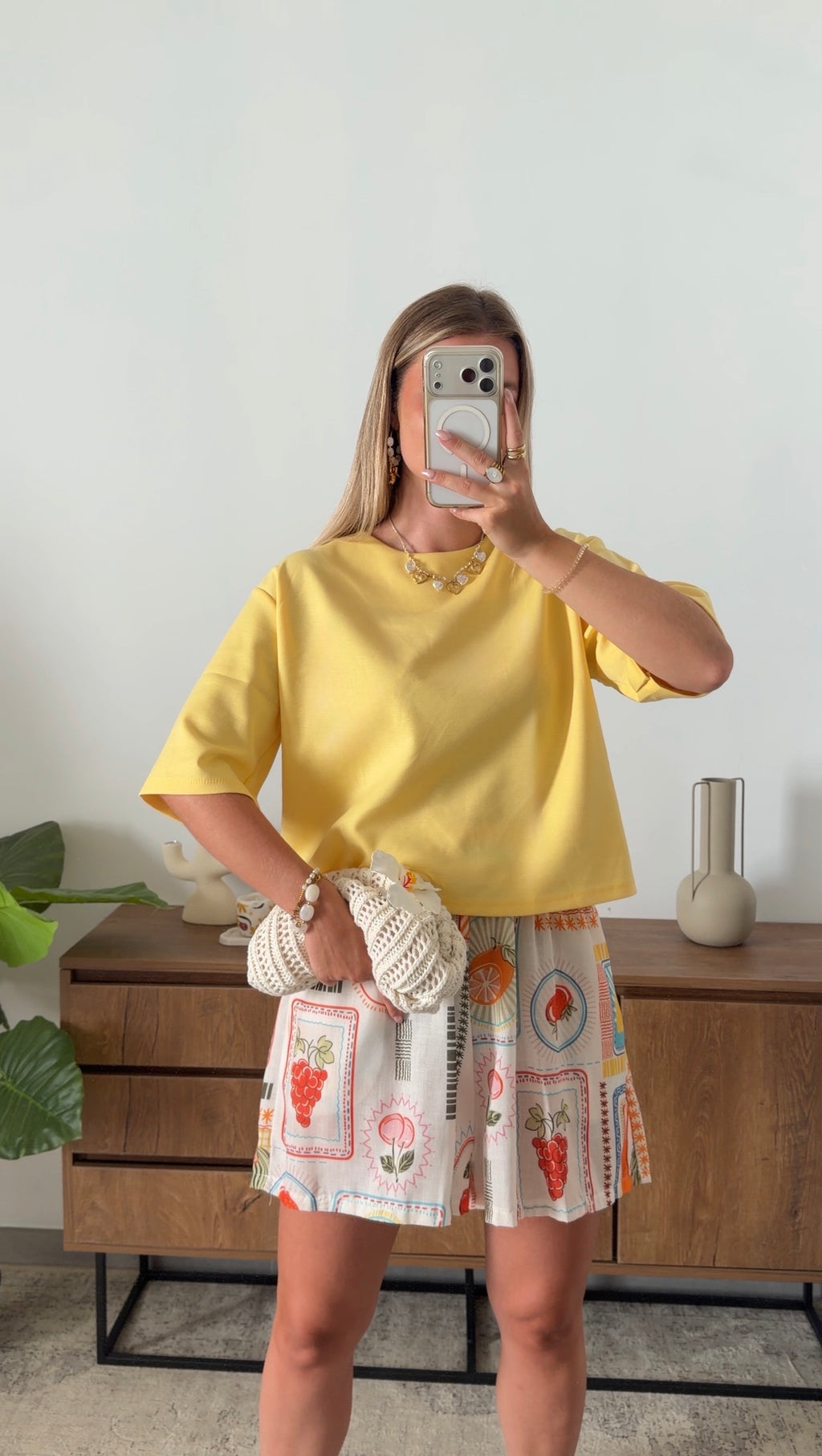 GABY T-SHIRT – YELLOW