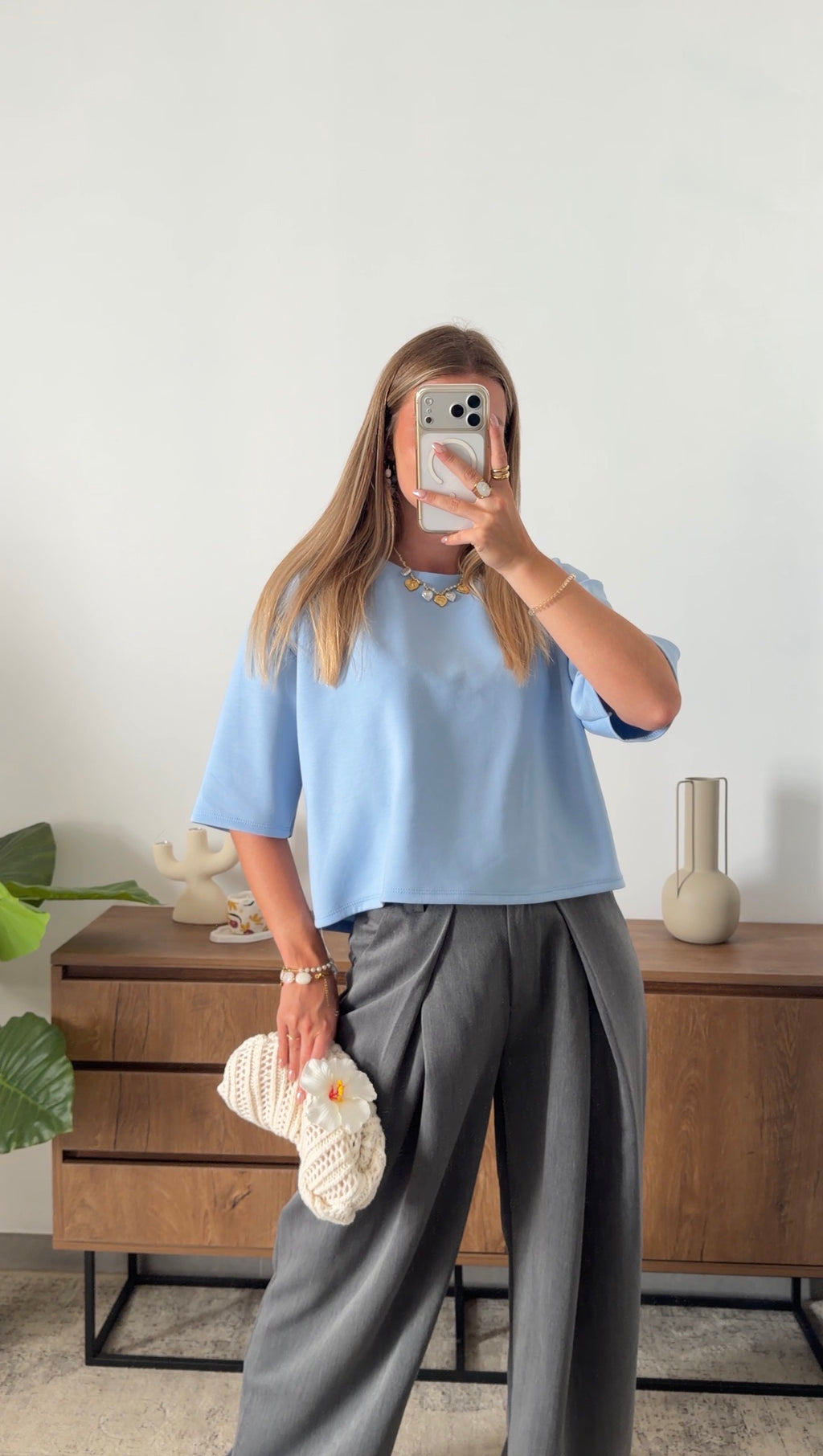 GABY T-SHIRT – BLUE