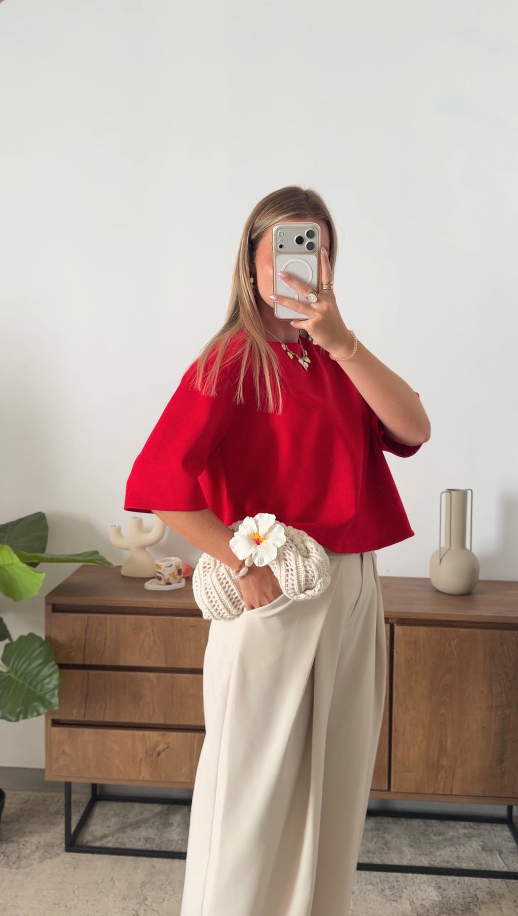 GABY T-SHIRT – RED