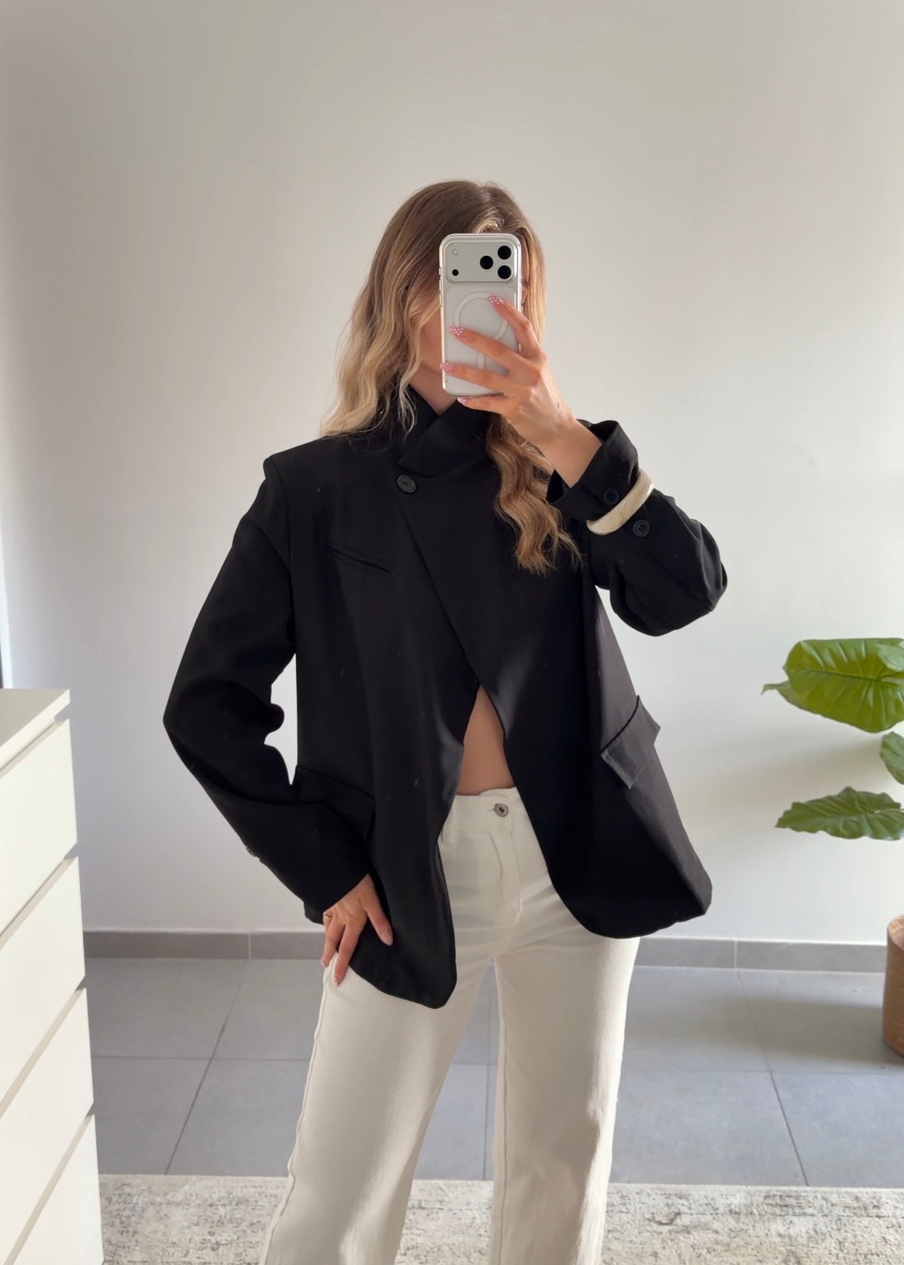 BLAZER ADRIA - NOIR