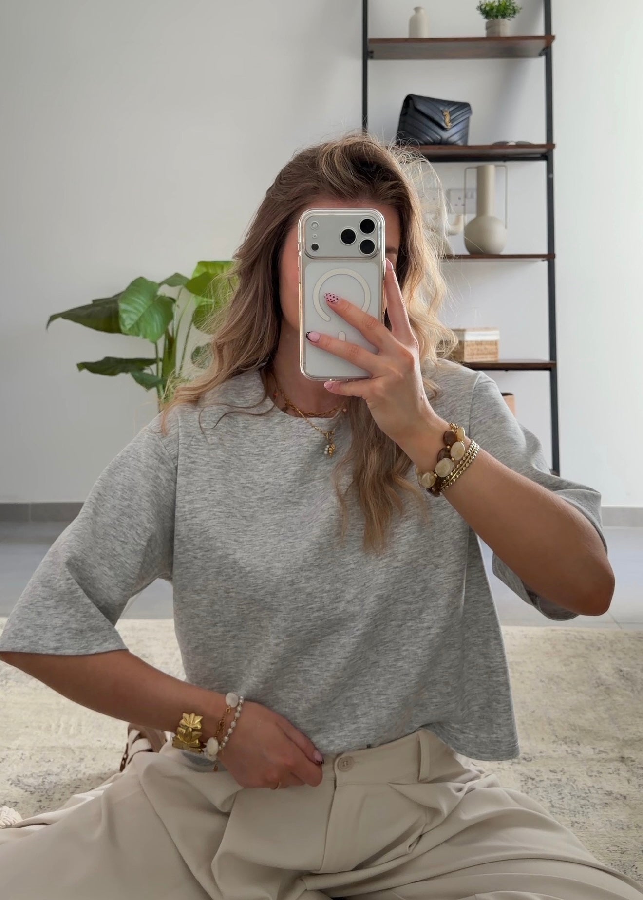 GABY T-SHIRT - GREY