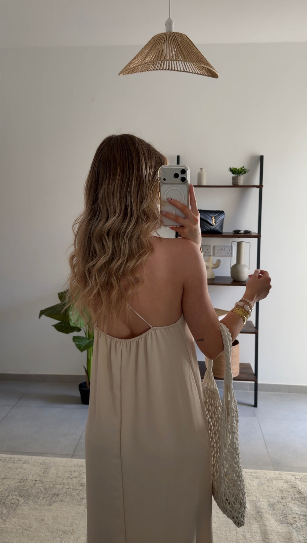ALINE DRESS - BEIGE