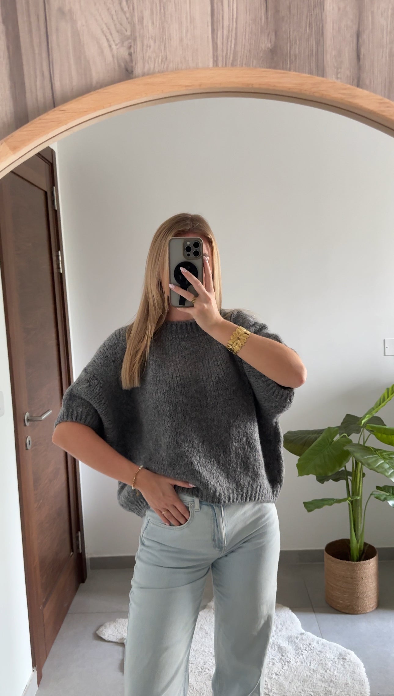 PULL LOUISON - GRIS