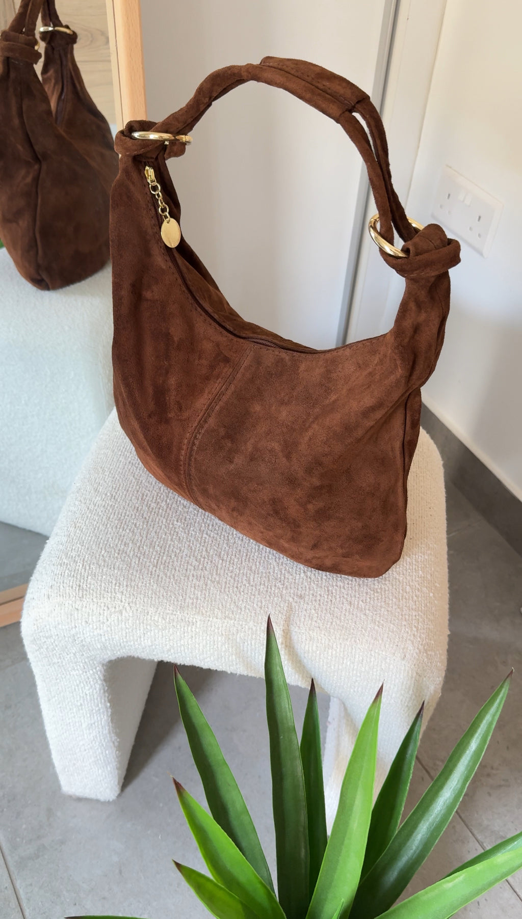 SAC 100% CUIR - MARRON
