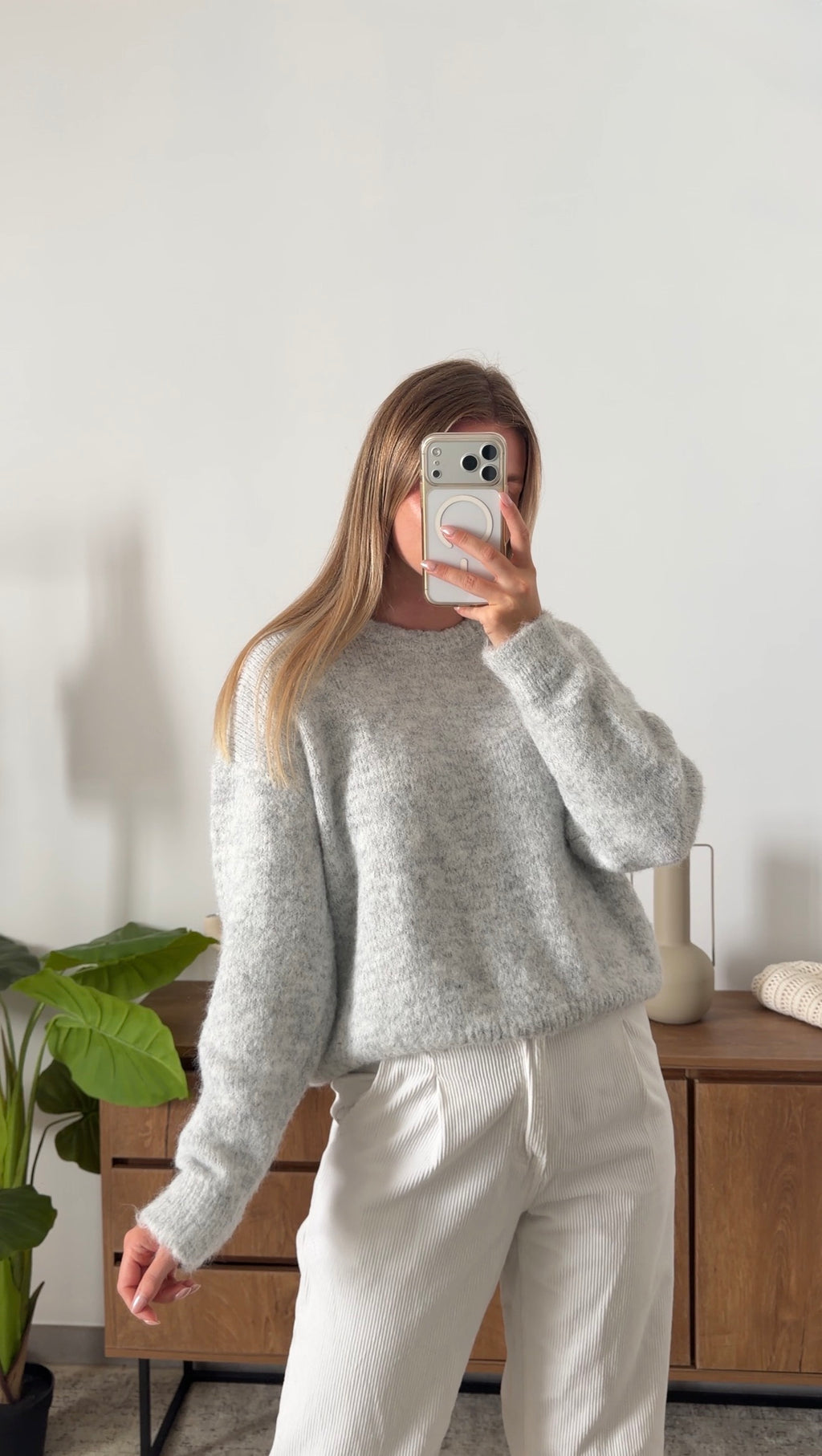 ARIANE SWEATER – GREY