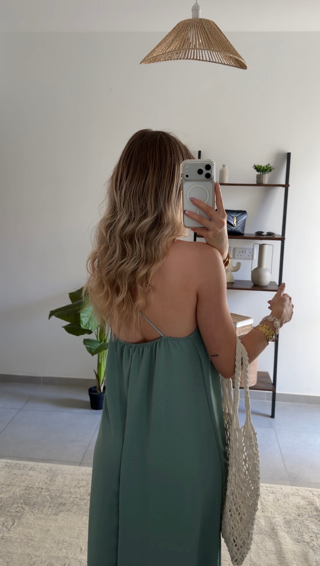 ALINE DRESS - TURQUOISE