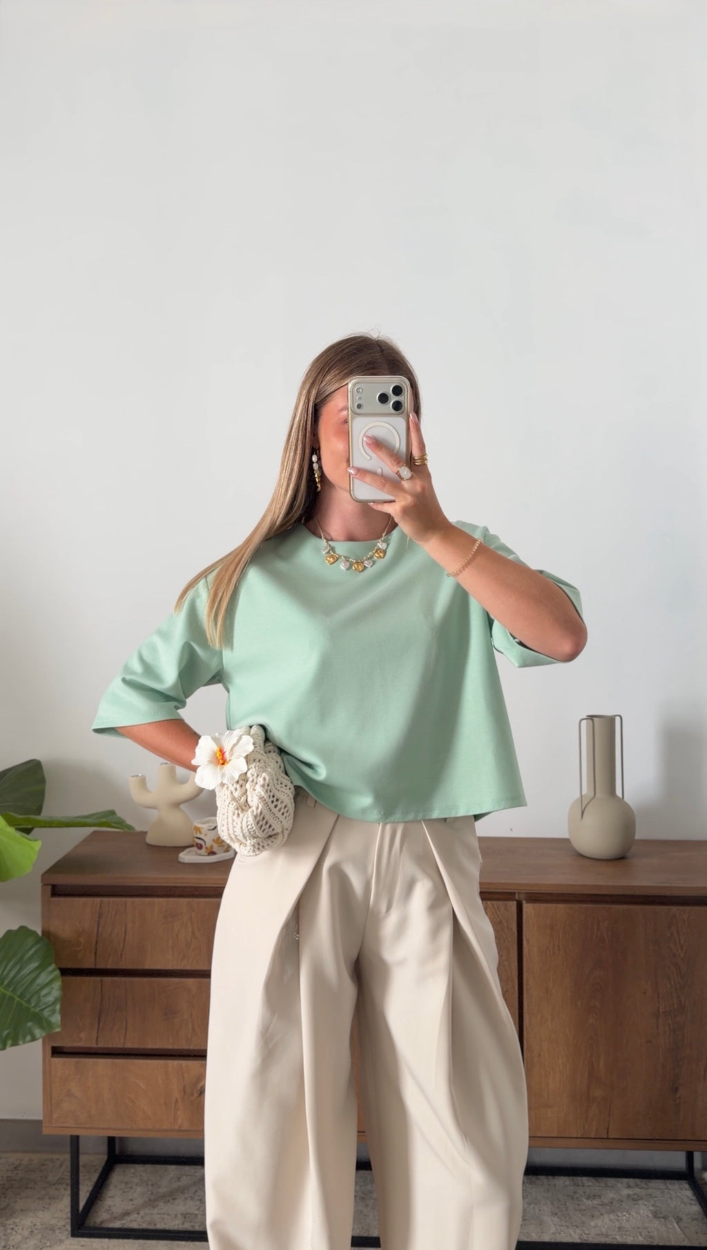 GABY T-SHIRT – GREEN