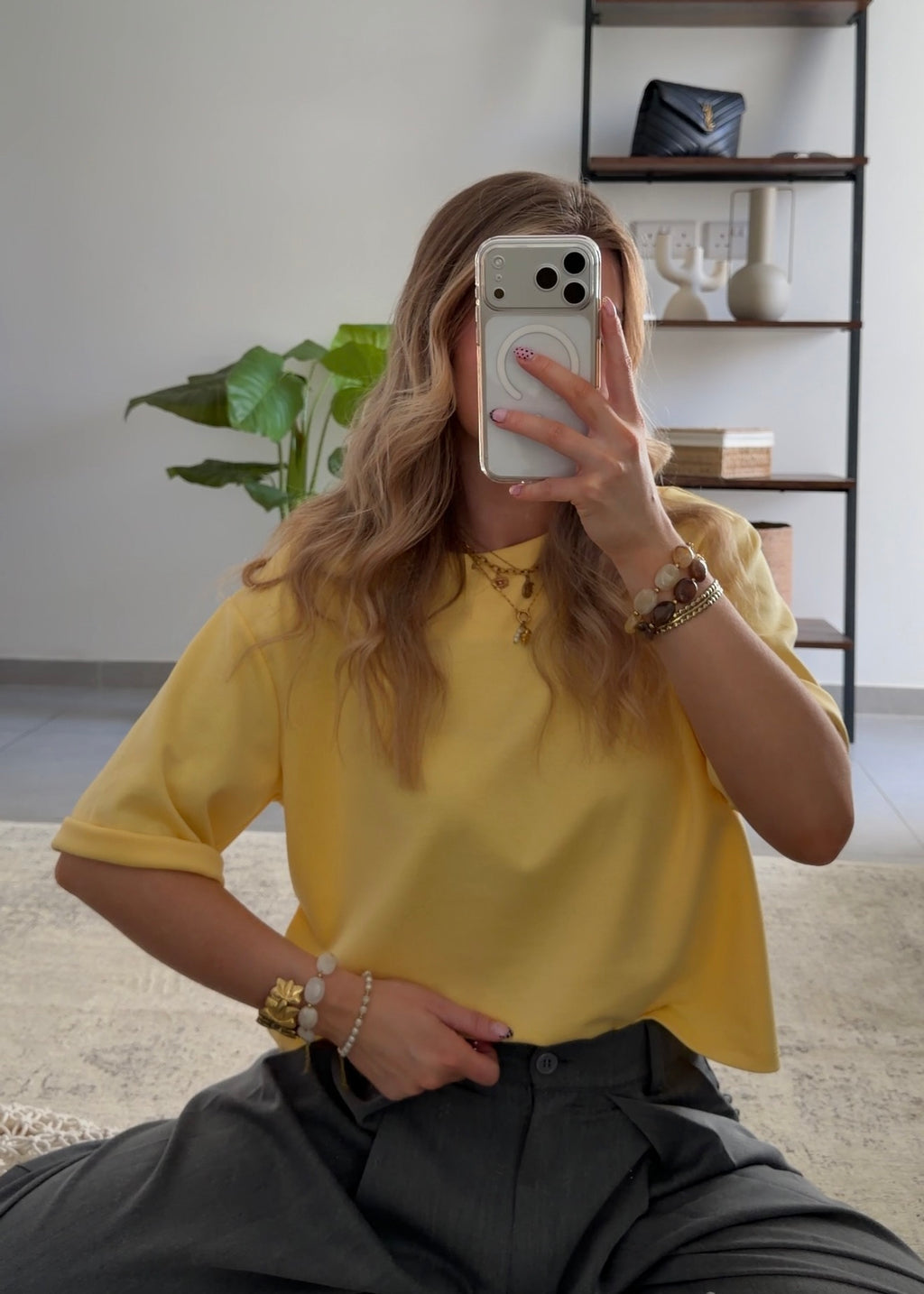 T-SHIRT GABY - JAUNE