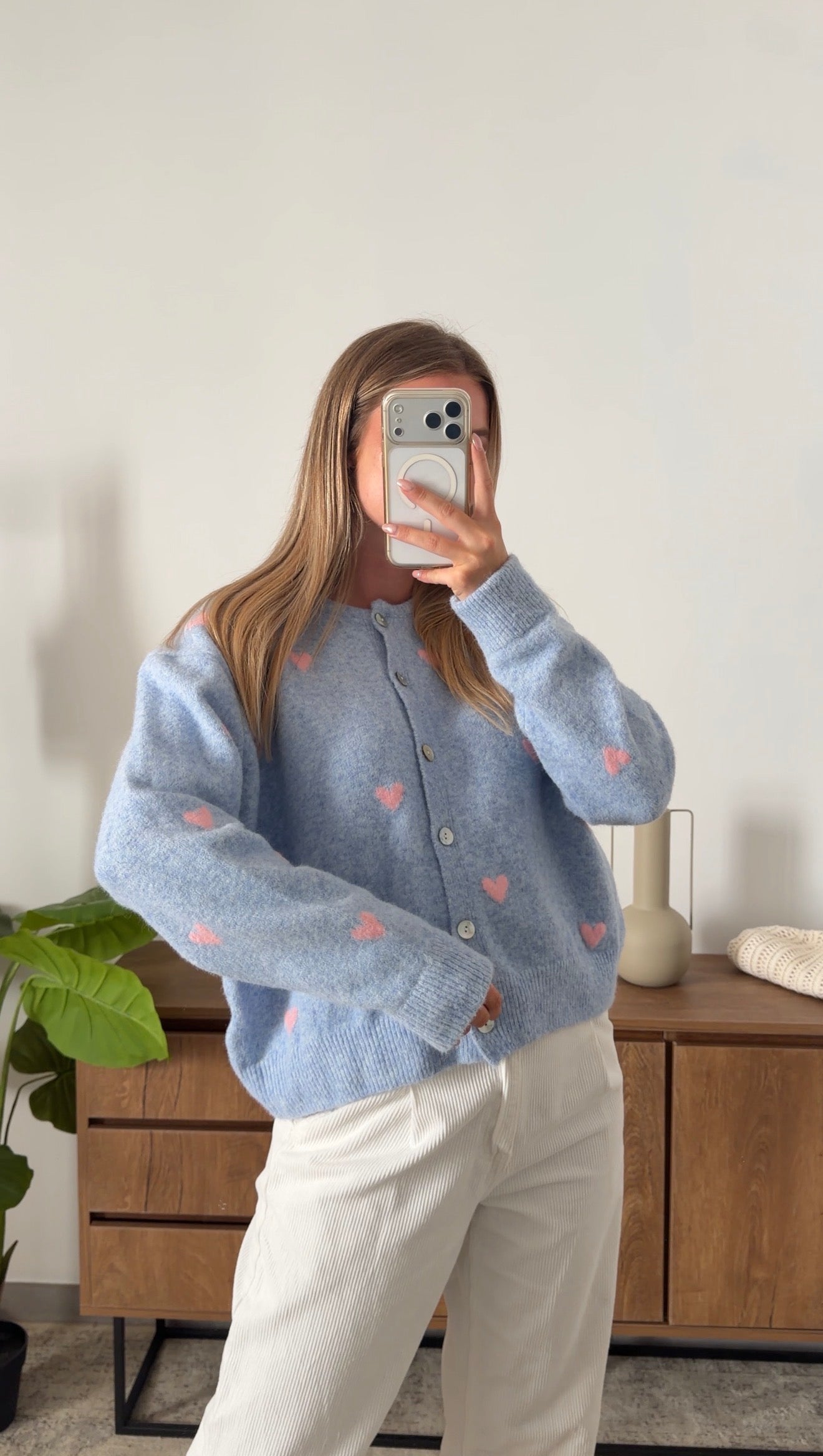 LOVE CARDIGAN – BLUE