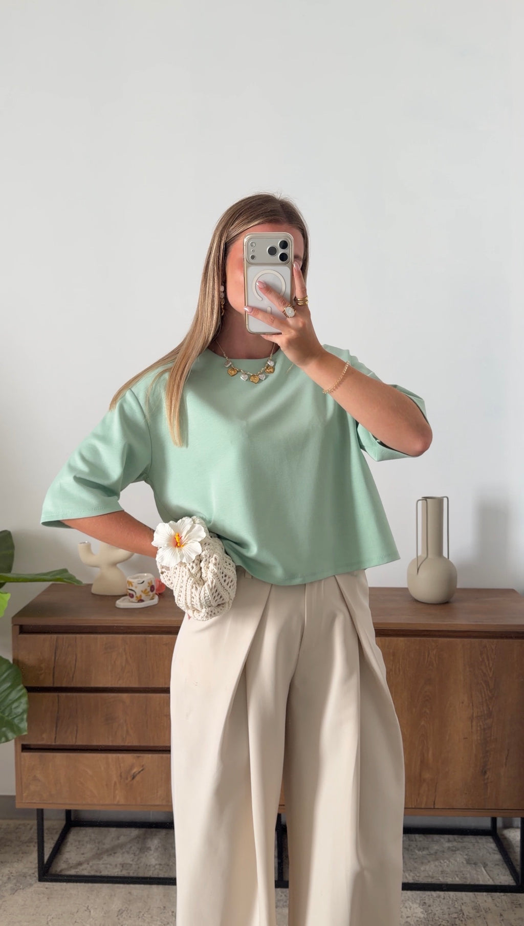 GABY T-SHIRT – GREEN