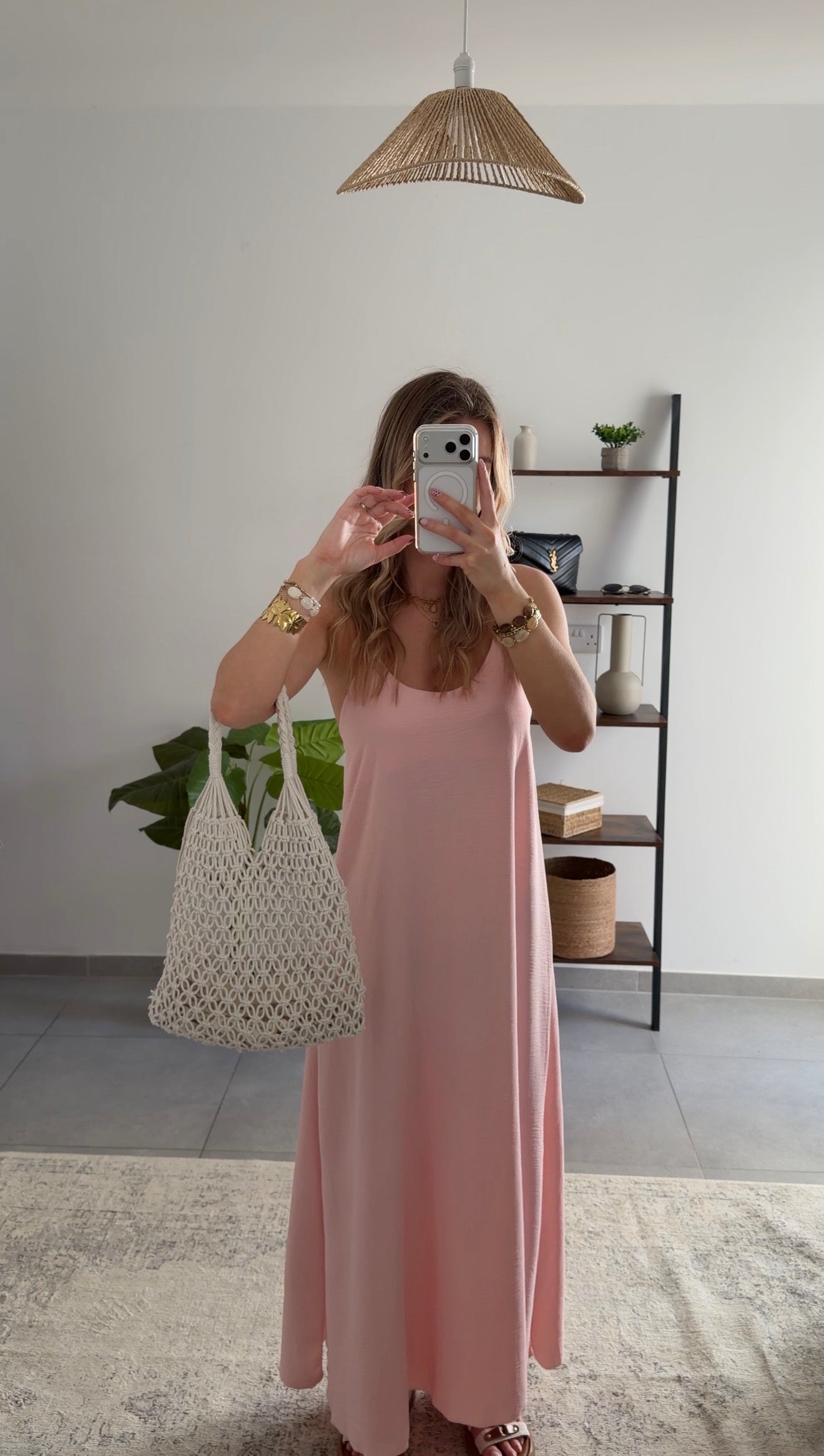 ALINE DRESS - LIGHT PINK