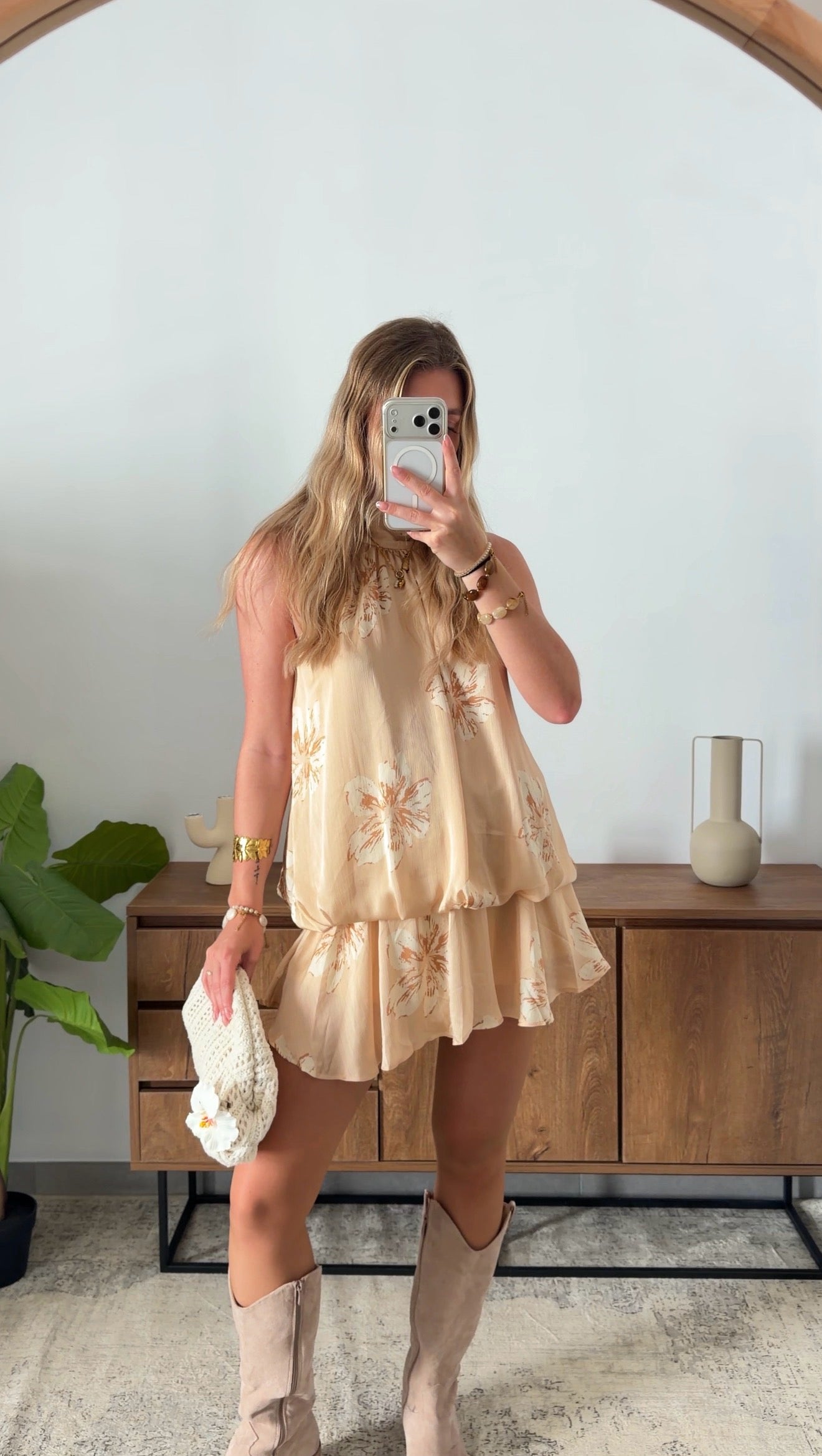 PAOLA PLAYSUIT - BEIGE