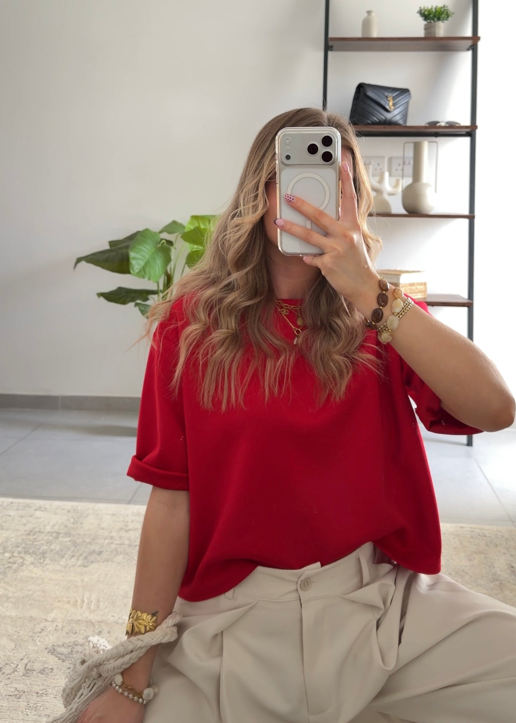 T-SHIRT GABY - RED