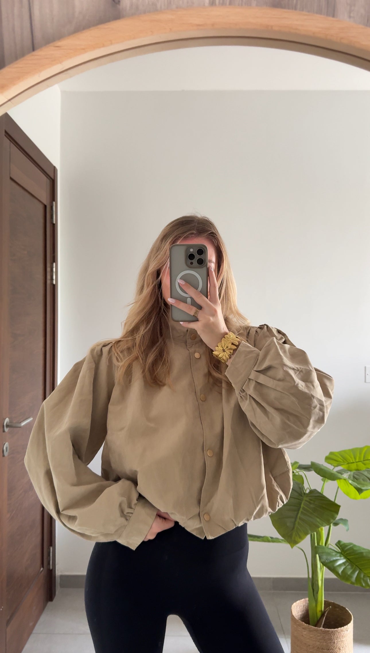 VESTE CAMILA - BEIGE