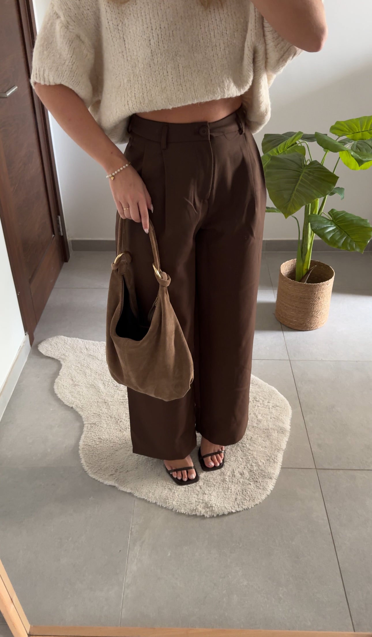 PANTALON LEO - MARRON