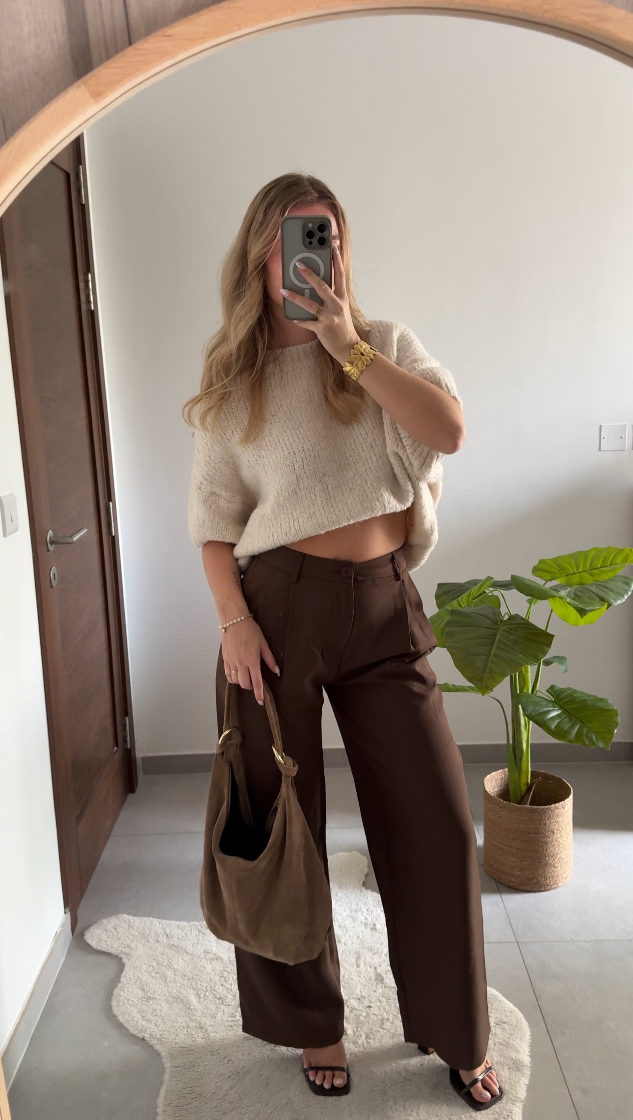 PANTALON LEO - MARRON