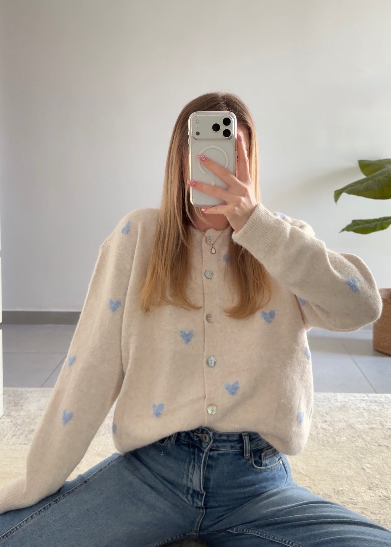 CARDIGAN LOVE - BEIGE