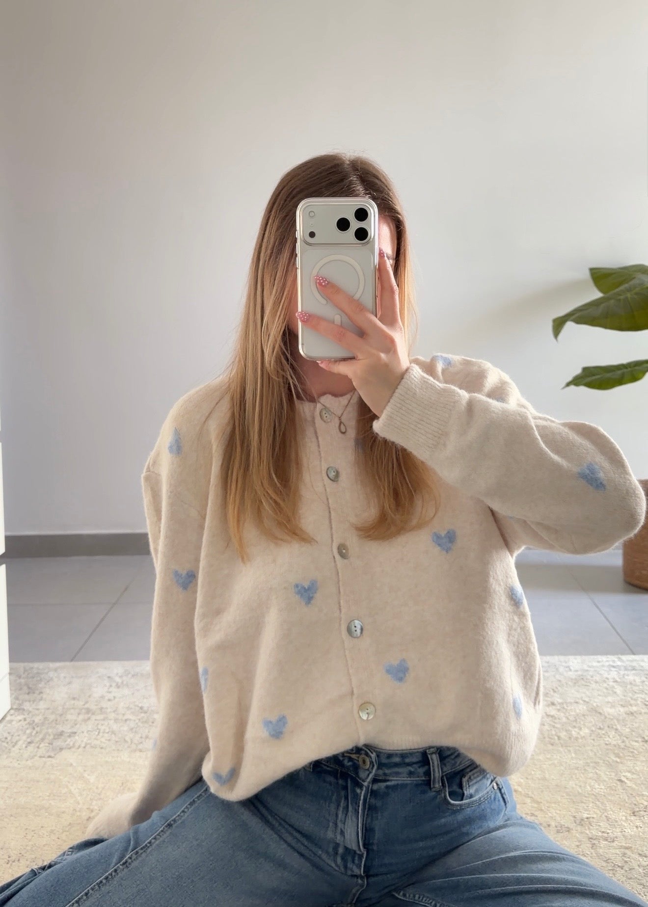 CARDIGAN LOVE - BEIGE