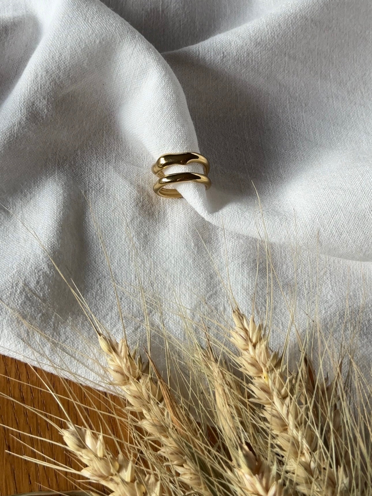 BAGUE GABIN - ACIER INOXYDABLE